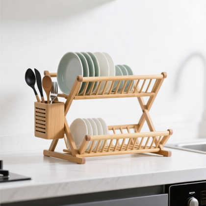 Bamboo Dish Rack