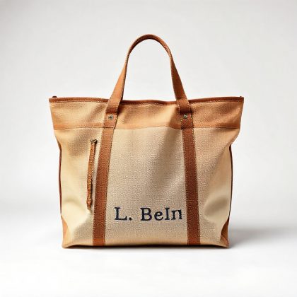 Classic Canvas Boat and Tote Bag – Heavy-Duty Shopping Tote