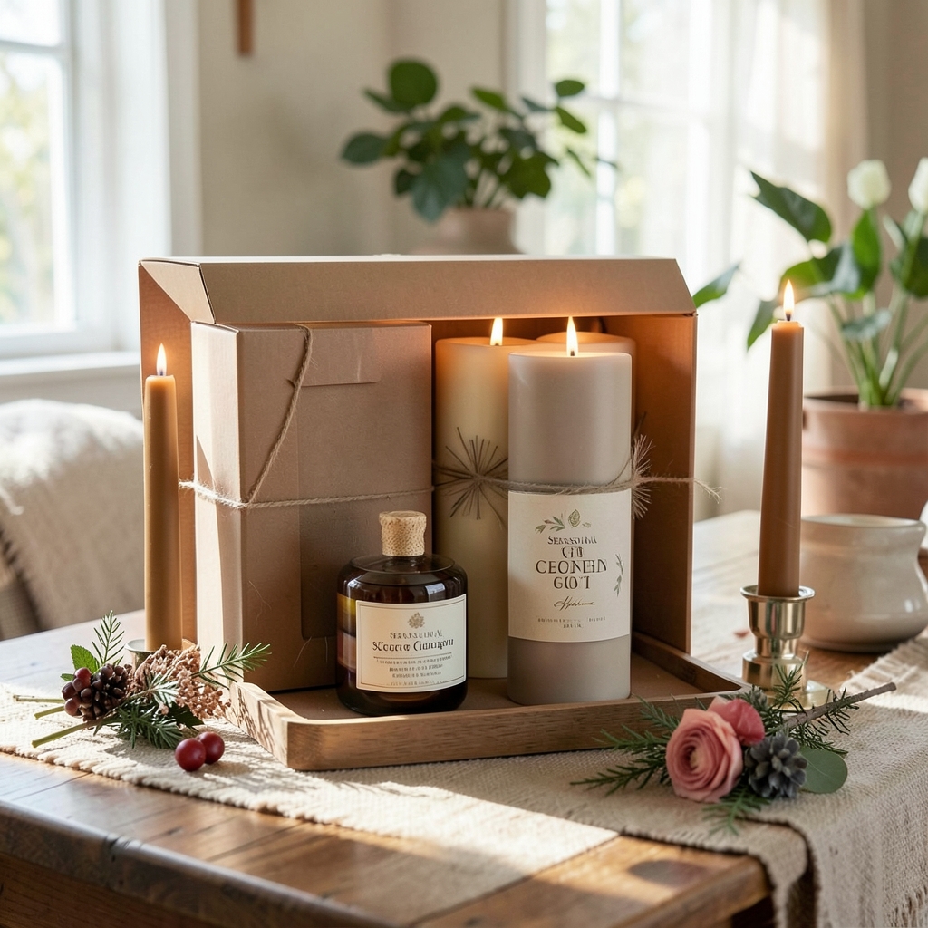 Seasonal Scented Candles Gift Set - Scene - Haven & Hearth
